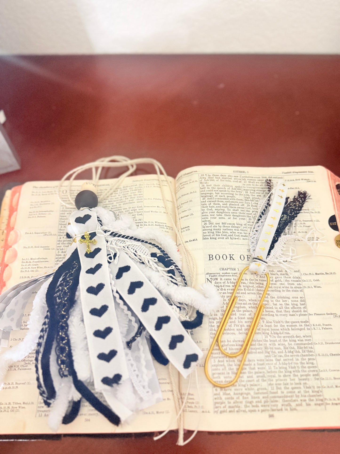 Bible Tassel and matching bookmark