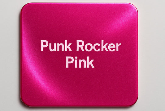 Miss Lillian's Metallic Paint - punk Rocker Pink