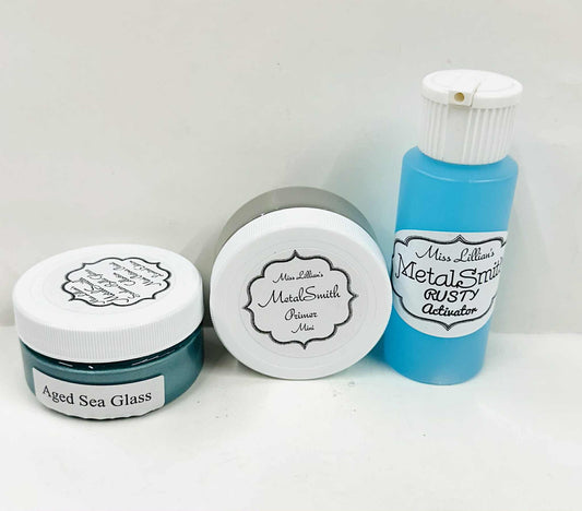 Aged Sea Glass Patina Paint