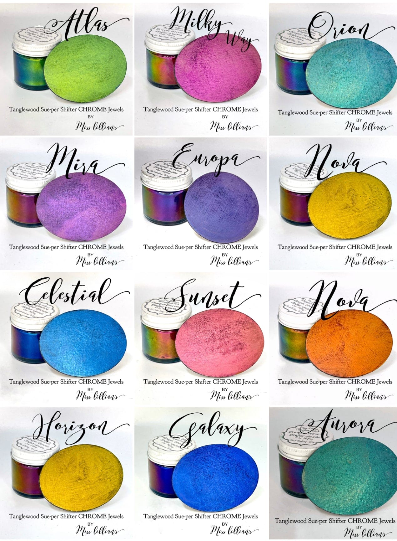 Tanglewood SuePer Shifters Craft Paint, Ink & Glaze NOVA-Tanglewood Sue-per CHROME Shifter Metallic Wax
