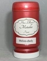 Miss Lillians Chock Paint Metallic Paints 8 Oz Sample Miss Lillian's Metallic Paint - Melon-choly