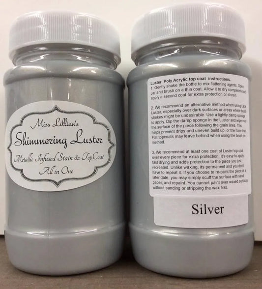 Shimmering Luster Topcoat - Silver